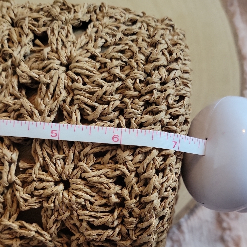 A New Day Brown Crochet Hand Bag, NWT - Picture 10 of 11